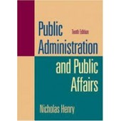 Public administration and Public Affairs